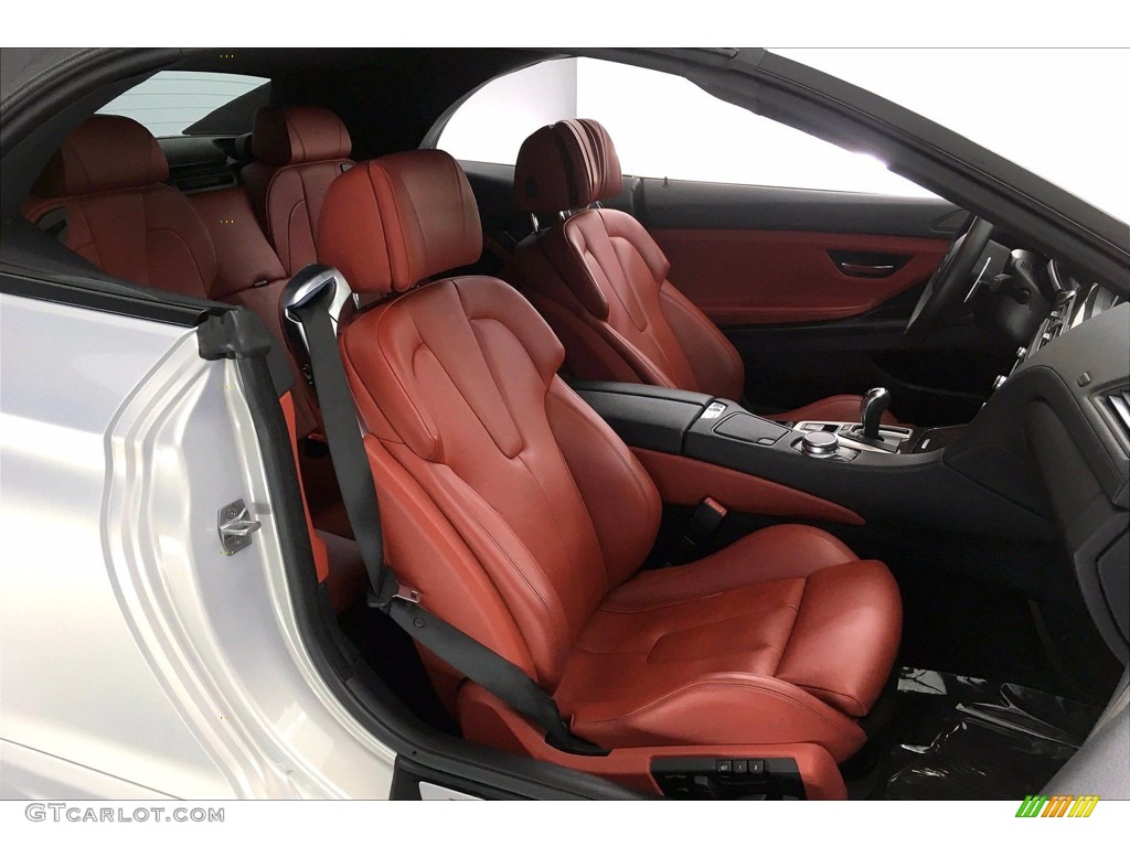 Sakhir Orange/Black Interior 2018 BMW M6 Convertible Photo #140496819
