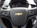 Jet Black/­Light Ash Gray 2021 Chevrolet Trax LS AWD Steering Wheel