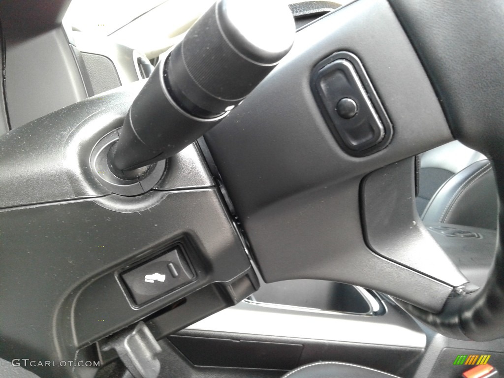 2017 Ram 1500 Sport Quad Cab 4x4 Black Steering Wheel Photo #140497314