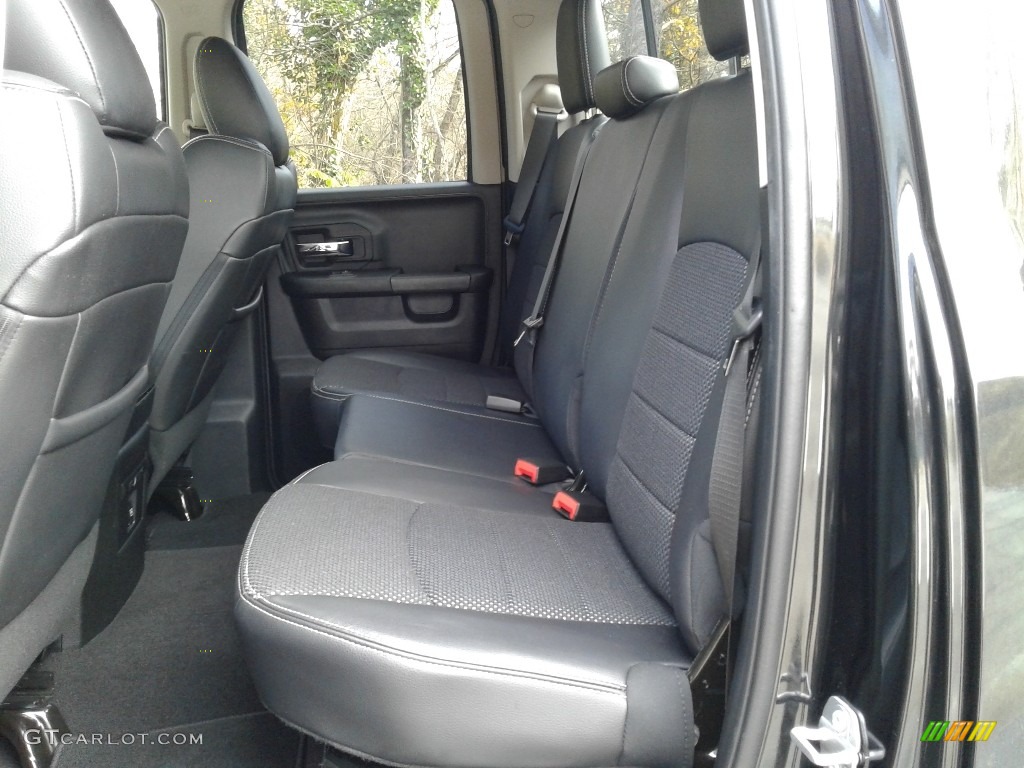 Black Interior 2017 Ram 1500 Sport Quad Cab 4x4 Photo #140497335