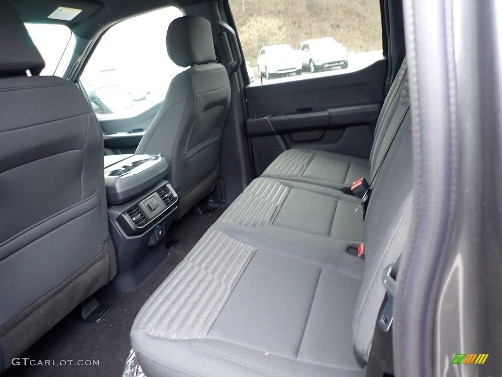 2021 Ford F150 STX SuperCrew 4x4 Rear Seat Photo #140497350