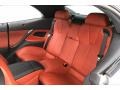 2018 BMW M6 Sakhir Orange/Black Interior Rear Seat Photo