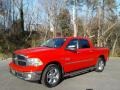 2018 Flame Red Ram 1500 Big Horn Crew Cab 4x4  photo #2