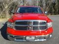 2018 Flame Red Ram 1500 Big Horn Crew Cab 4x4  photo #3