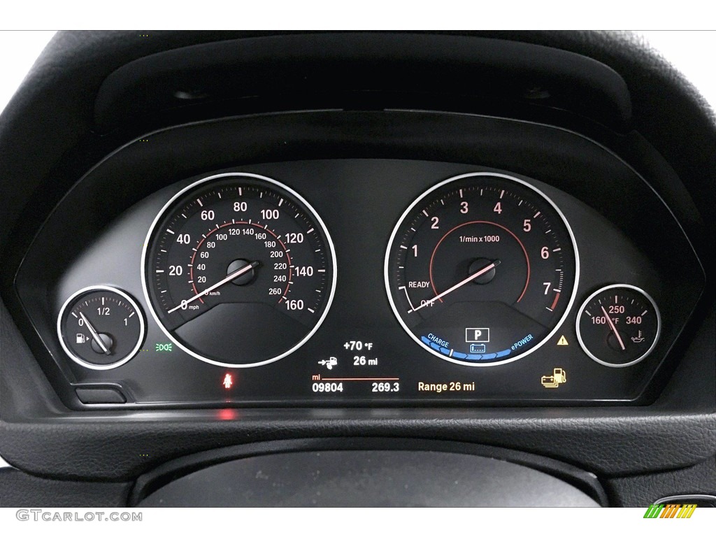 2018 3 Series 330e iPerformance Sedan - Platinum Silver Metallic / Black photo #20