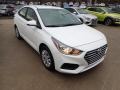 Frost White Pearl 2021 Hyundai Accent SE Exterior