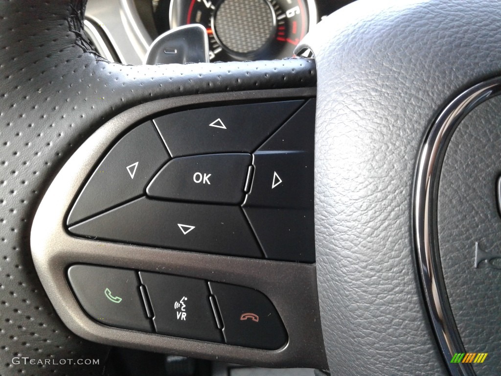 2021 Dodge Challenger GT Black Steering Wheel Photo #140498400