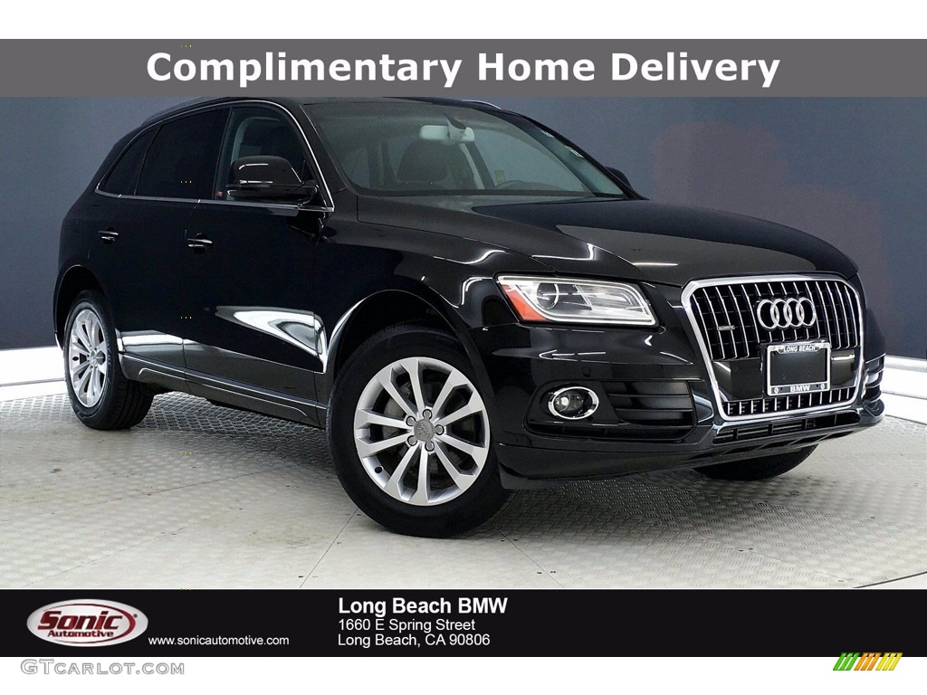 2016 Q5 2.0 TFSI Premium Plus quattro - Brilliant Black / Black photo #1