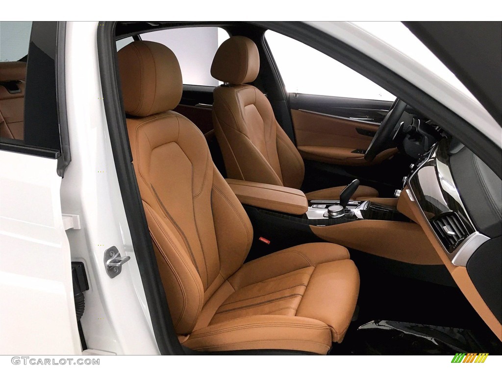 Cognac Interior 2020 BMW 5 Series 530i Sedan Photo #140499417