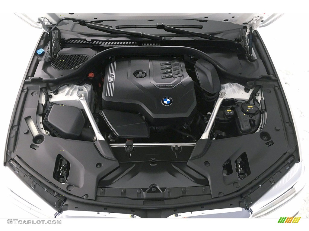 2020 5 Series 530i Sedan - Alpine White / Cognac photo #9