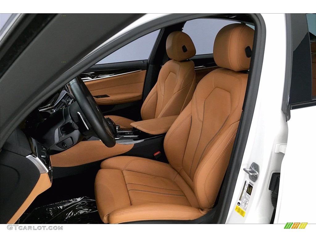Cognac Interior 2020 BMW 5 Series 530i Sedan Photo #140499510