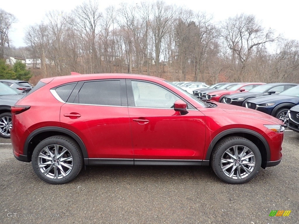 2021 CX-5 Grand Touring Reserve AWD - Soul Red Crystal Metallic / Parchment photo #1