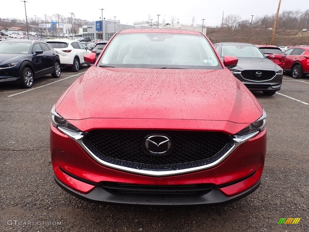 2021 CX-5 Grand Touring Reserve AWD - Soul Red Crystal Metallic / Parchment photo #4