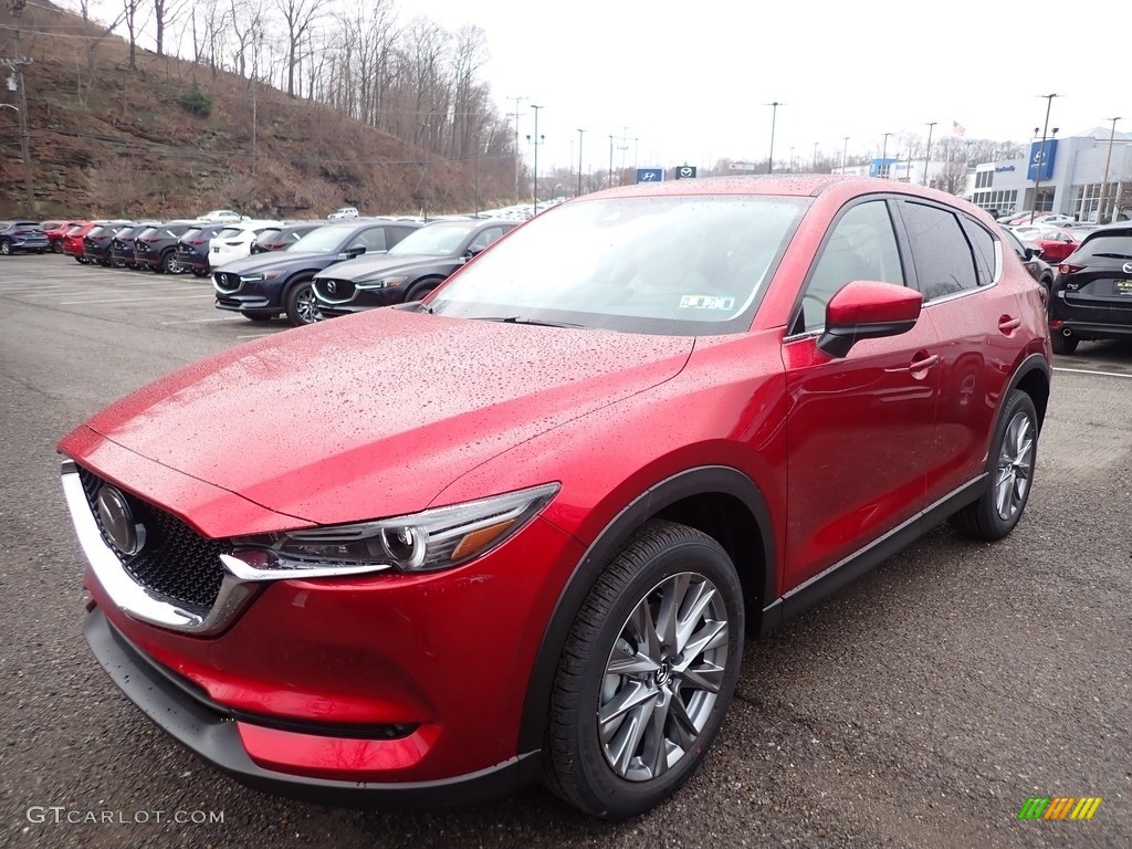 2021 CX-5 Grand Touring Reserve AWD - Soul Red Crystal Metallic / Parchment photo #5