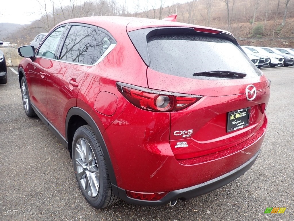 2021 CX-5 Grand Touring Reserve AWD - Soul Red Crystal Metallic / Parchment photo #6