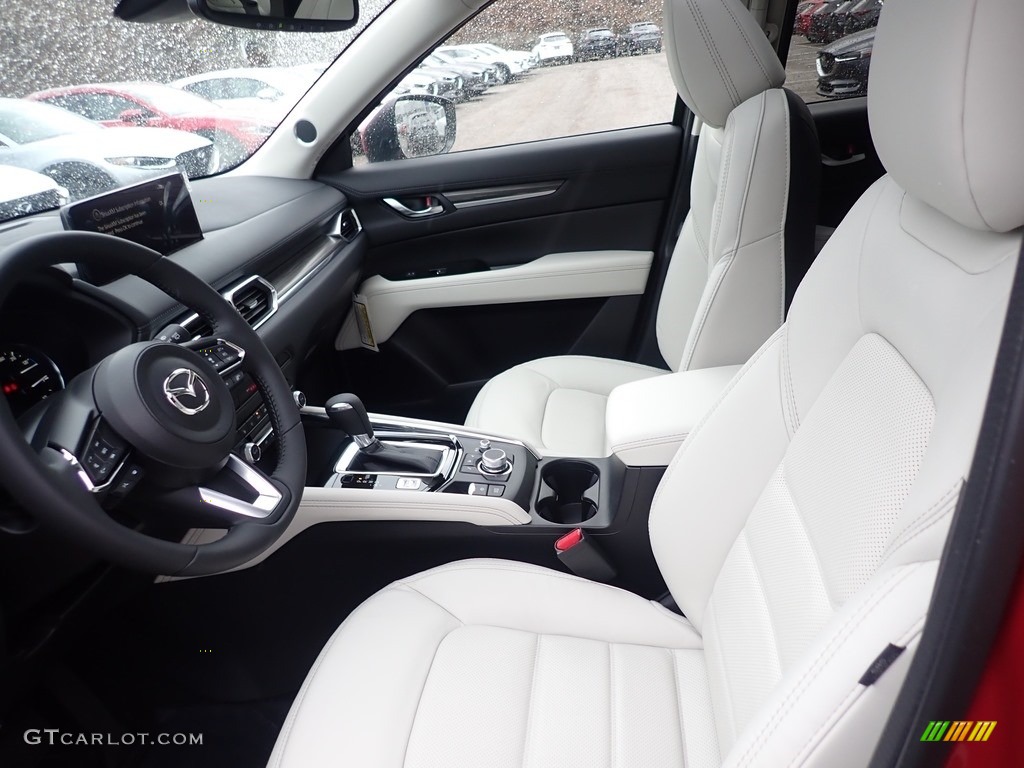Parchment Interior 2021 Mazda CX-5 Grand Touring Reserve AWD Photo #140500599