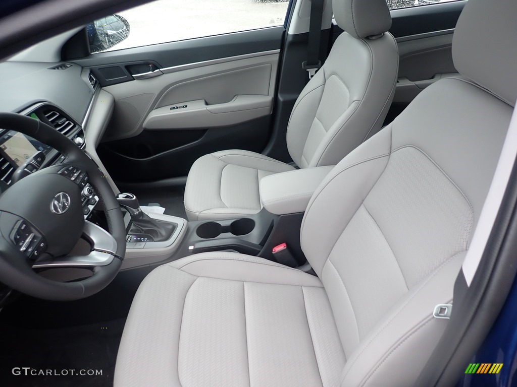 2020 Hyundai Elantra Limited Front Seat Photo #140501047