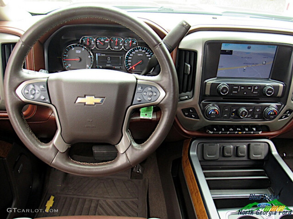 2015 Silverado 3500HD High Country Crew Cab 4x4 - Brownstone Metallic / High Country Saddle photo #15