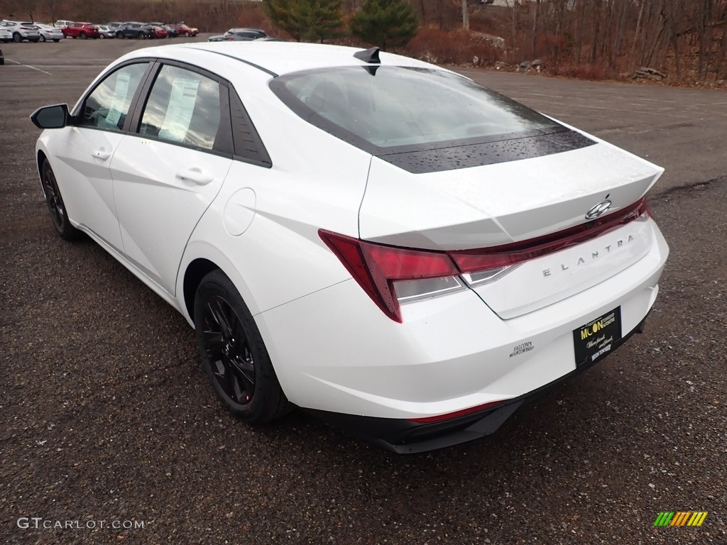 2021 Elantra SEL - Quartz White / Medium Gray photo #6
