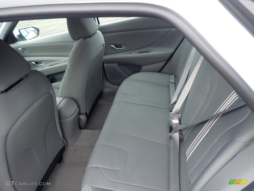 2021 Elantra SEL - Quartz White / Medium Gray photo #8