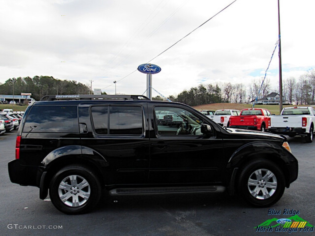 2007 Pathfinder LE - Super Black / Desert photo #6