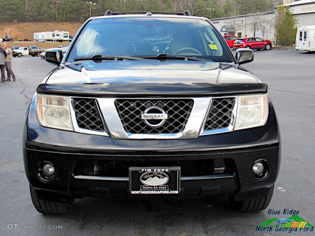 2007 Pathfinder LE - Super Black / Desert photo #8