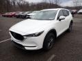 Snowflake White Pearl Mica 2021 Mazda CX-5 Touring AWD Exterior