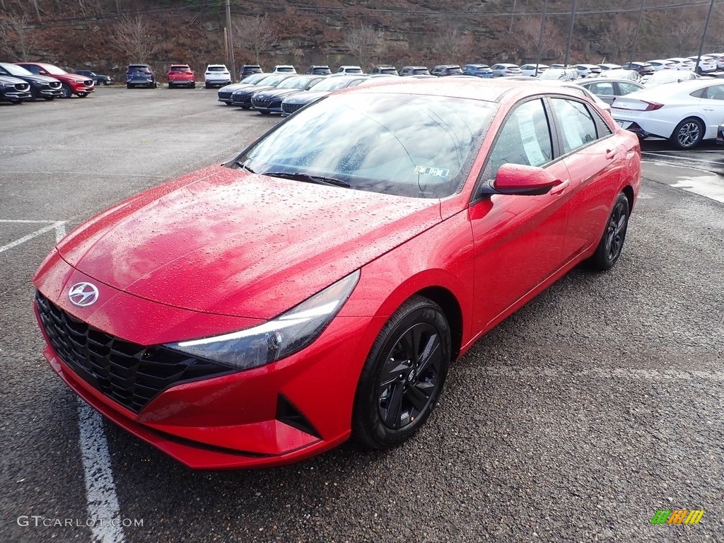 Calypso Red 2021 Hyundai Elantra SEL Exterior Photo #140501697