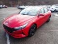 2021 Calypso Red Hyundai Elantra SEL  photo #5