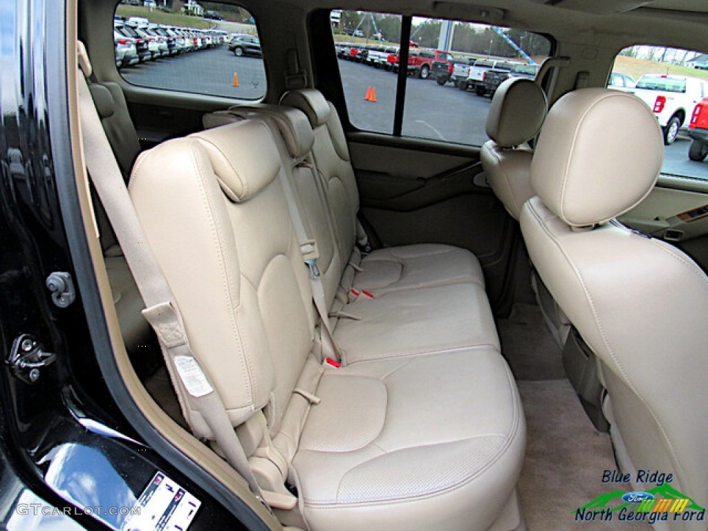 2007 Pathfinder LE - Super Black / Desert photo #12