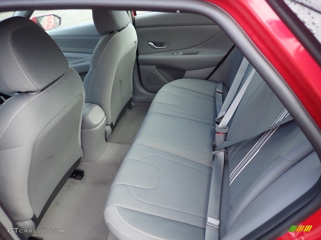 2021 Elantra SEL - Calypso Red / Medium Gray photo #8