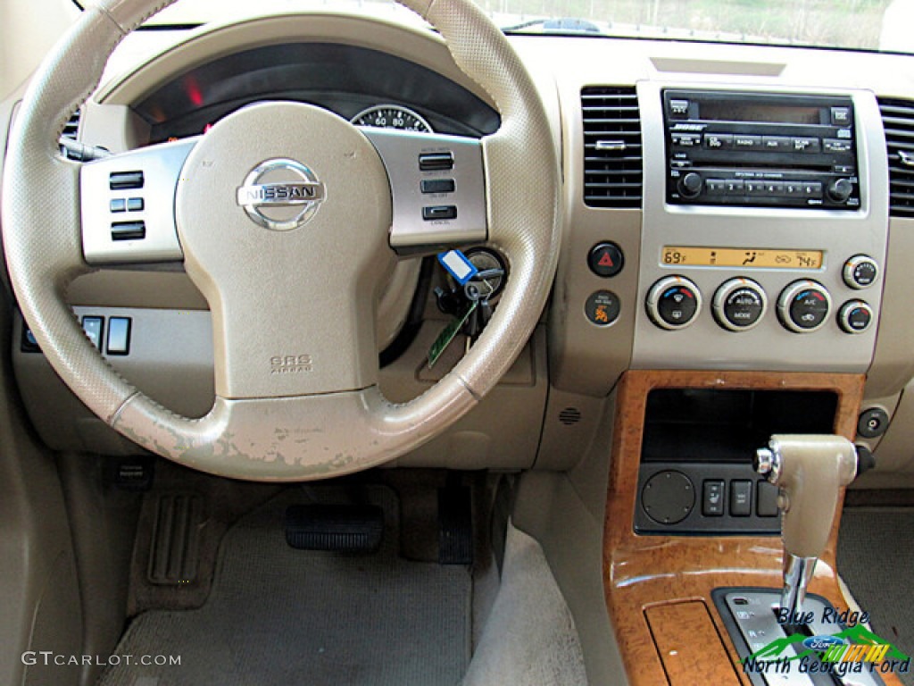 2007 Pathfinder LE - Super Black / Desert photo #15