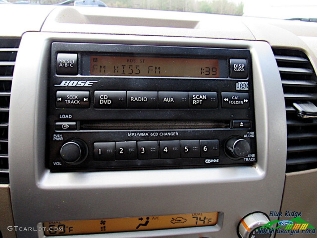 2007 Pathfinder LE - Super Black / Desert photo #18