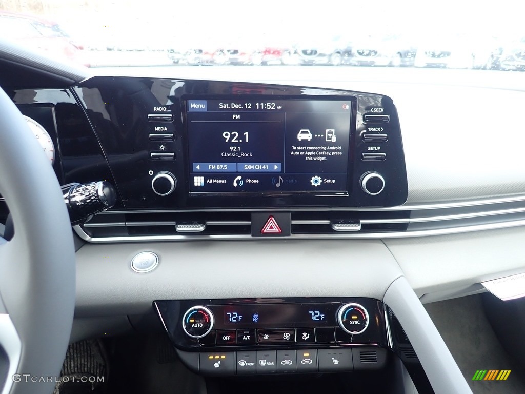 2021 Elantra SEL - Calypso Red / Medium Gray photo #13