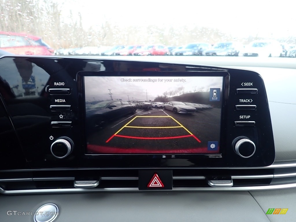 2021 Elantra SEL - Calypso Red / Medium Gray photo #14