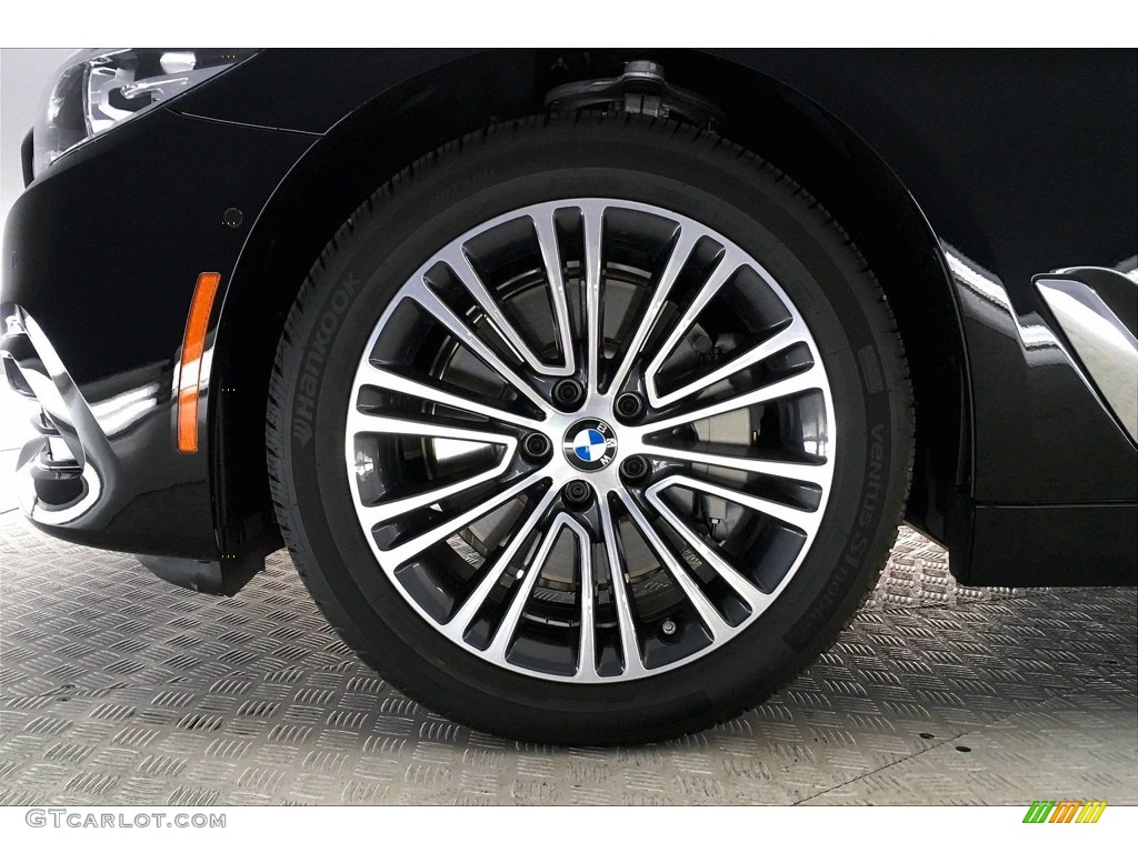 2020 5 Series 530i Sedan - Jet Black / Black photo #8