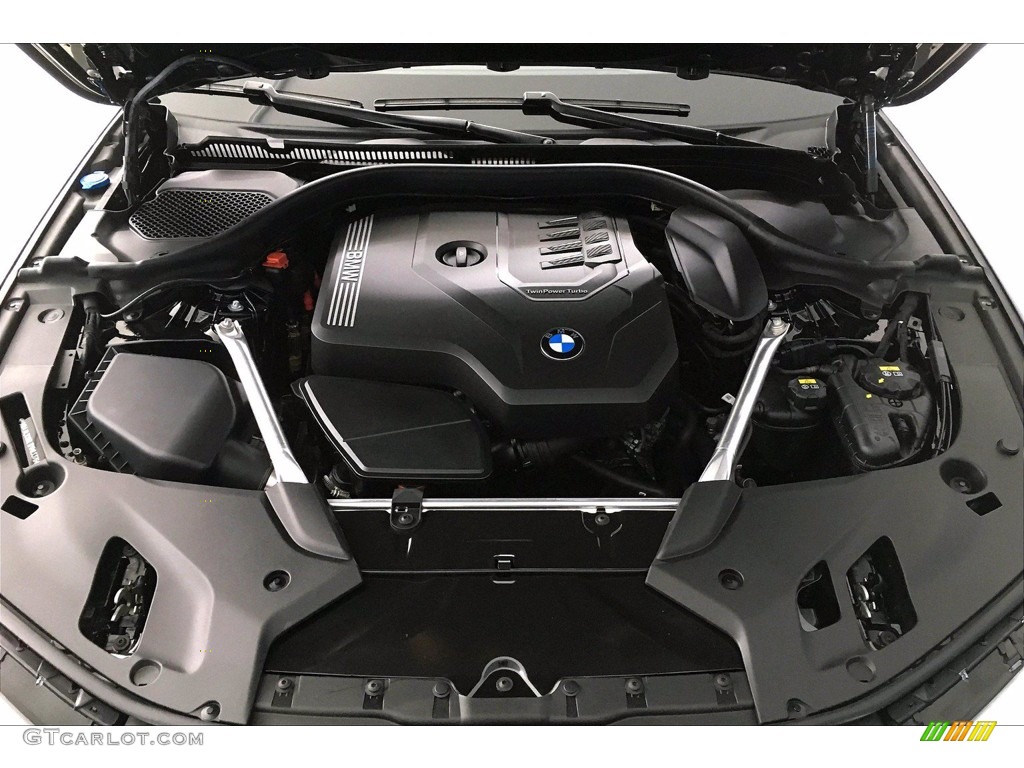 2020 5 Series 530i Sedan - Jet Black / Black photo #9