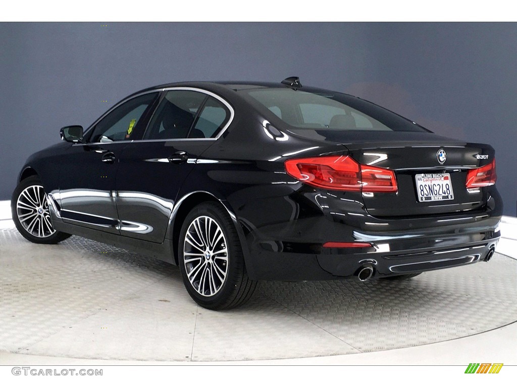 2020 5 Series 530i Sedan - Jet Black / Black photo #10