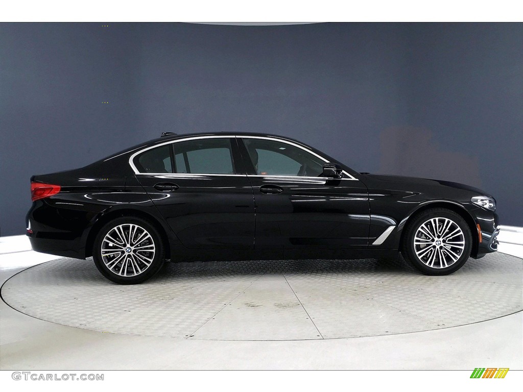 2020 5 Series 530i Sedan - Jet Black / Black photo #14