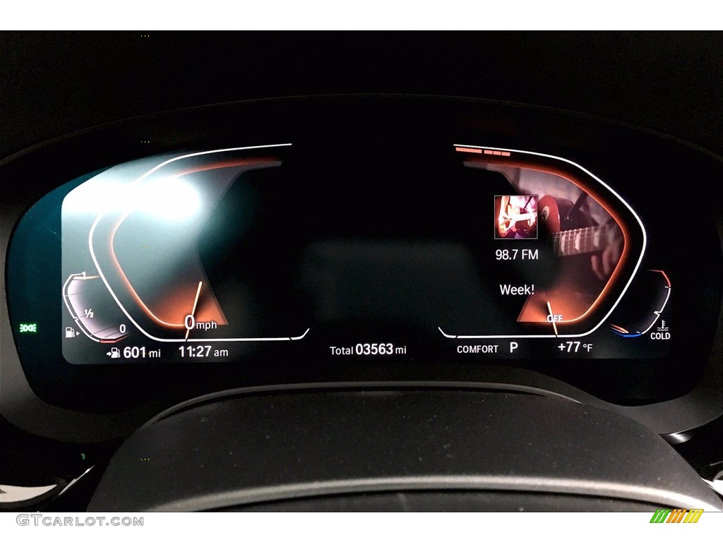 2020 5 Series 530i Sedan - Jet Black / Black photo #20