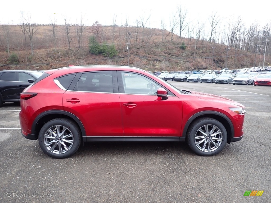 2021 CX-5 Grand Touring AWD - Soul Red Crystal Metallic / Parchment photo #1