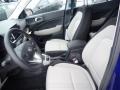 2021 Hyundai Venue Gray Interior Front Seat Photo