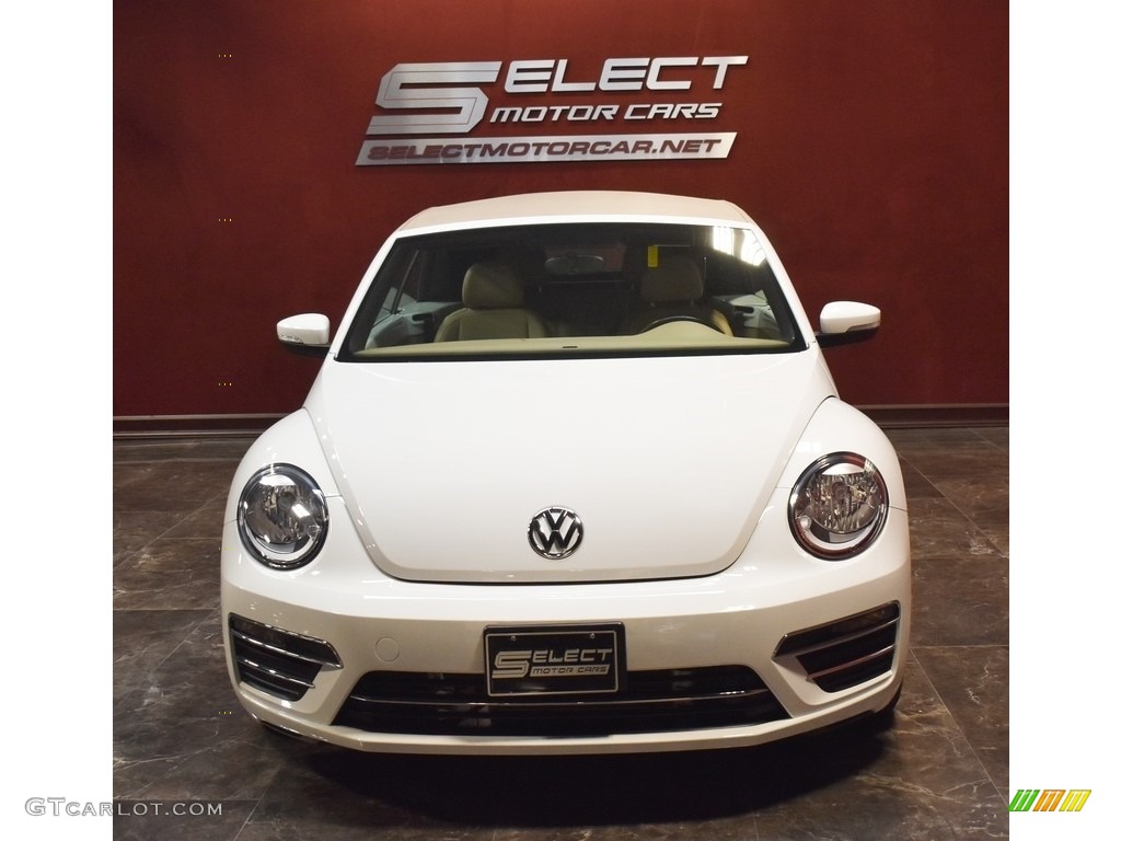 2018 Beetle S Convertible - Pure White / Beige photo #2