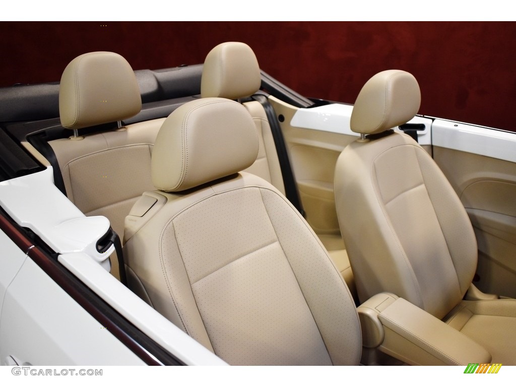 2018 Beetle S Convertible - Pure White / Beige photo #14