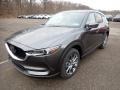 2021 Machine Gray Metallic Mazda CX-5 Signature AWD  photo #5