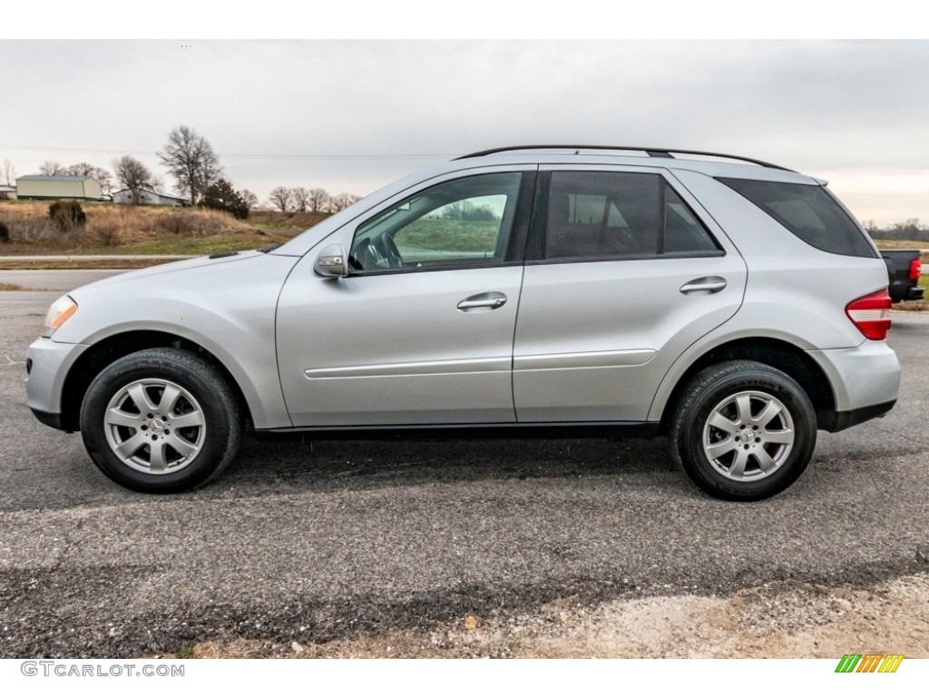 2007 ML 350 4Matic - Iridium Silver Metallic / Black photo #7