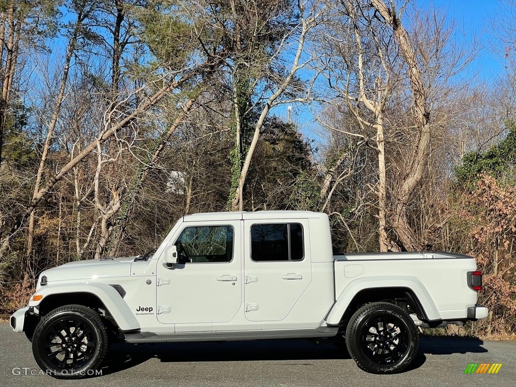 2021 Gladiator High Altitude 4x4 - Bright White / Black photo #1