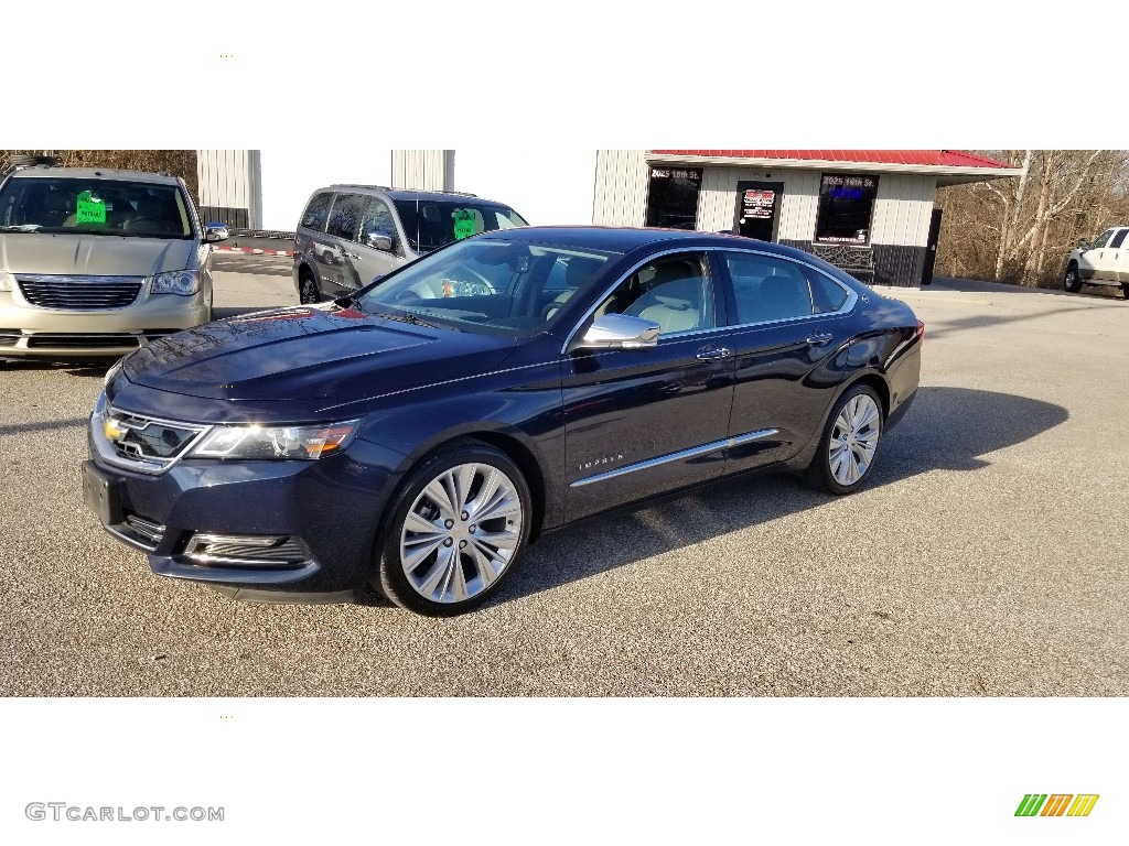 2015 Impala LTZ - Blue Velvet Metallic / Jet Black/Dark Titanium photo #1