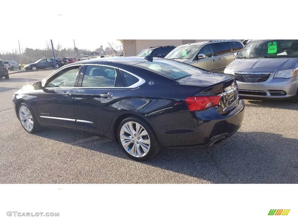 2015 Impala LTZ - Blue Velvet Metallic / Jet Black/Dark Titanium photo #3