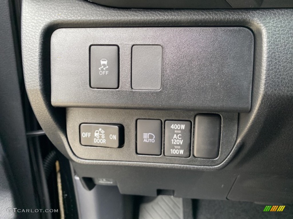 2021 Tacoma TRD Off Road Double Cab 4x4 - Midnight Black Metallic / TRD Cement/Black photo #18